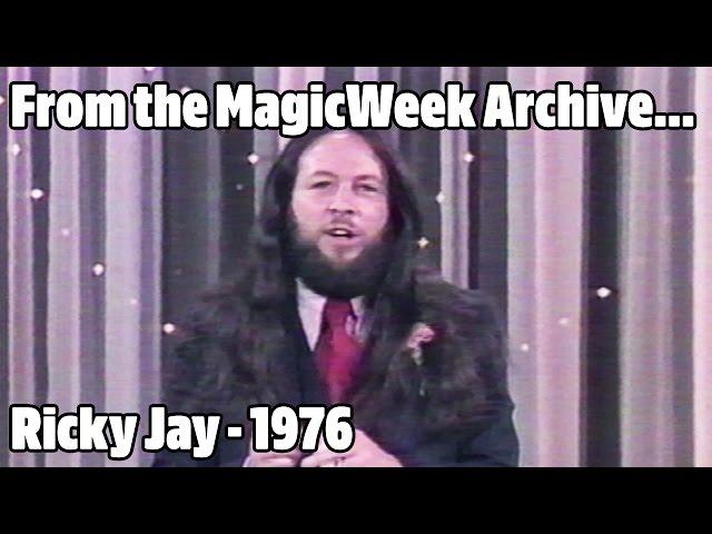 Ricky Jay - Magician - Doug Henning's World of Magic - 1976