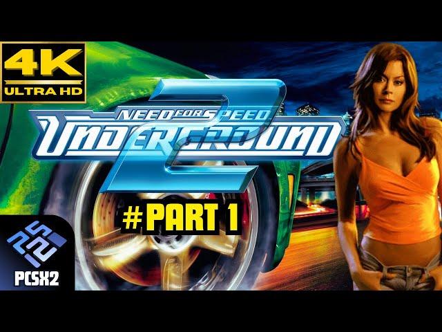 Need For Speed Underground 2 (PS2) - Full Gameplay PART 1 - (4K 60FPS)