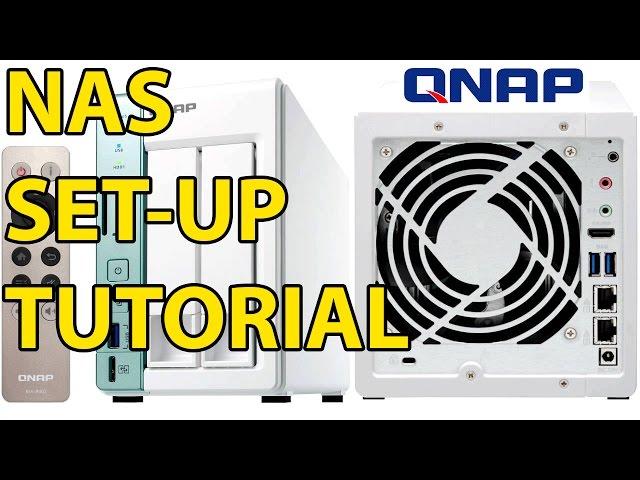 Basic NAS Setup Guide Tutorial Simple -  QNAP TS-251A