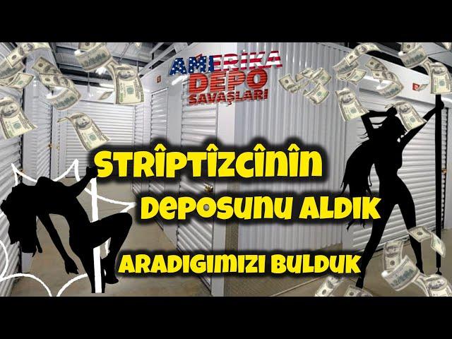 Striptizcinin deposunu aldık