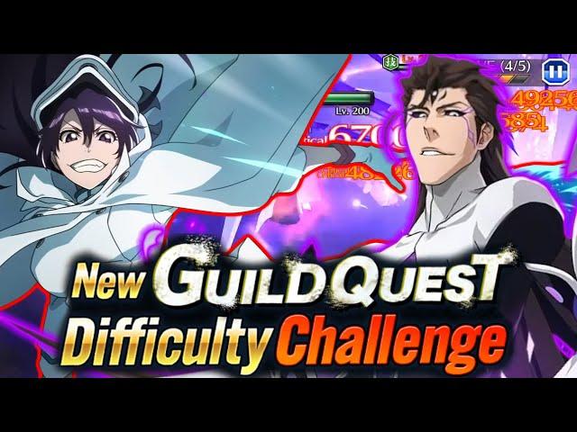 THIS GQ IS FUN! Very Hard Ranged Captain Guild Quest w/ Bambietta & 6th Anni Aizen! Brave Souls