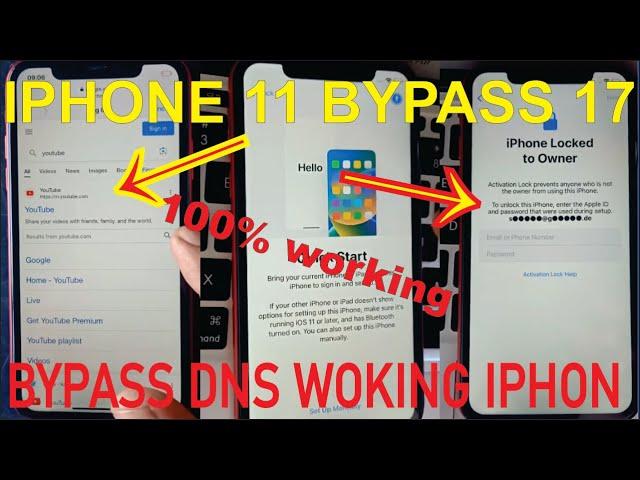 iOS 17 Bypass Iphone 11 bypass 2023