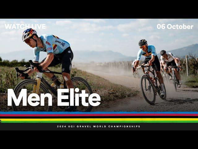 LIVE - Men Elite Race | 2024 UCI Gravel World Championships