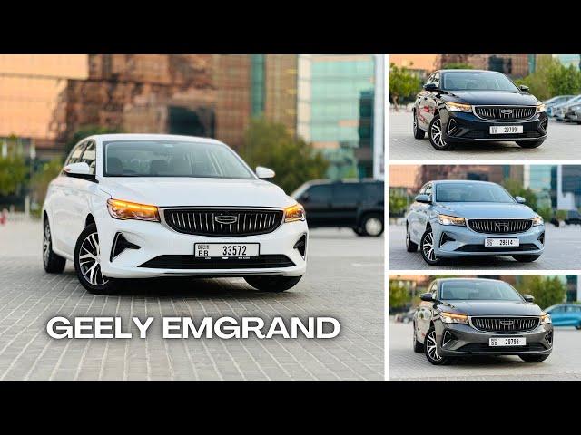 Brand New Geely Emgrand 2025 - Full Visual Review #geelycars #geely #carrental #rentacar #amex