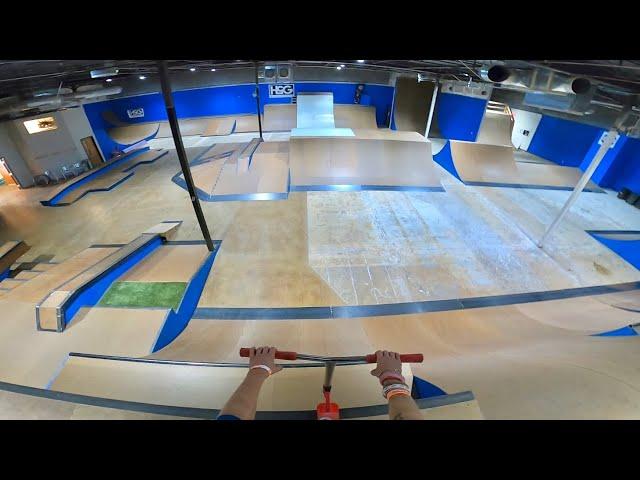 UNREAL BRAND NEW INDOOR SKATEPARK!