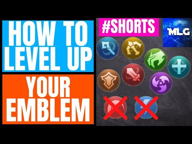 HOW TO LEVEL UP EMBLEMS FAST MOBILE LEGENDS 2021 | Mobile Legends