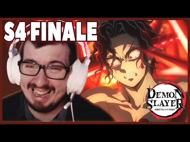 INSANE EPISODE!!! DEMON SLAYER SEASON 4 EPISODE 8 REACTION! "THE HASHIRA UNITE"