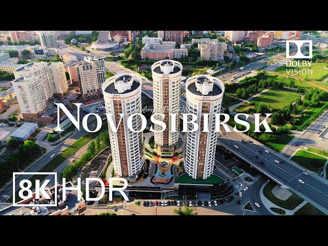 Novosibirsk, Russia  in 8K HDR ULTRA HD 60 FPS Dolby Vision™ Drone Video