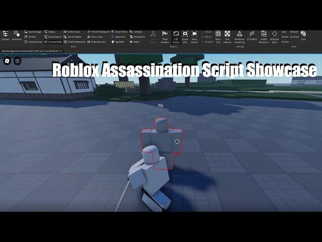 Assassination Script Showcase | Roblox Studio