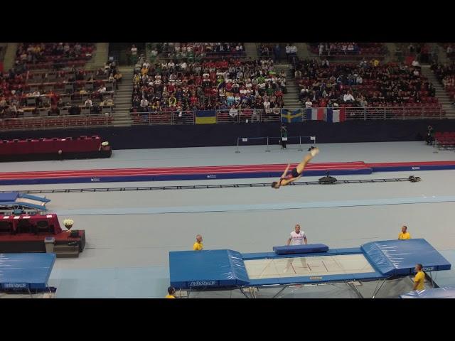 USHAKOV Dmitrii Final Trampoline World Championships 2017