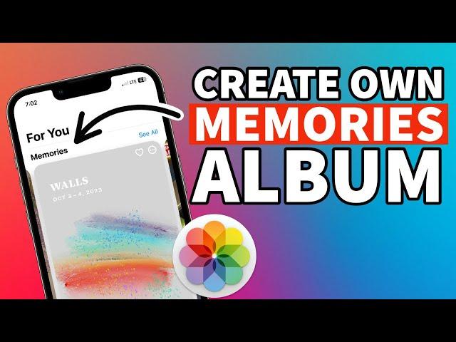 How to Create Memories on iPhone Photos App I Make Memories Own Video on iPhone with Photo and Video