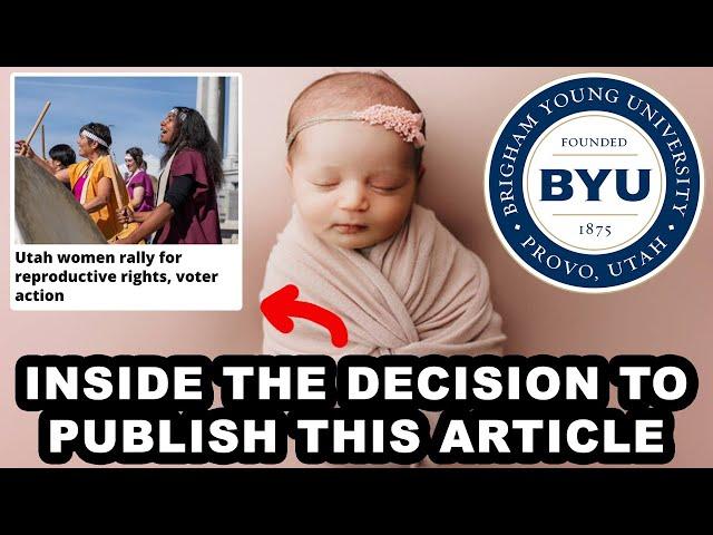 Brigham Young University Supports Abortion Now?!