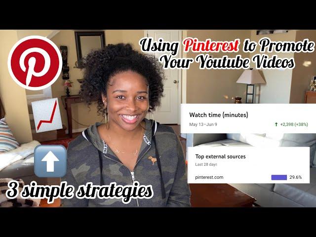 Why you should be using Pinterest to promote your YouTube Videos | 3 simple strategies | Jas McQueen