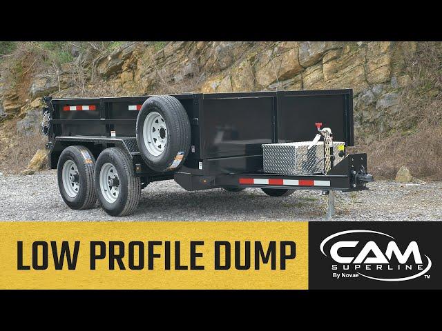 CAM Superline Low Profile Dump Trailer Features