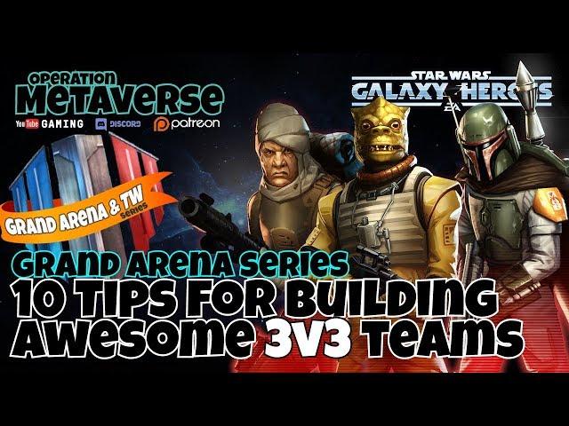 Ten essential tips for building 3v3 squads in Grand Arena