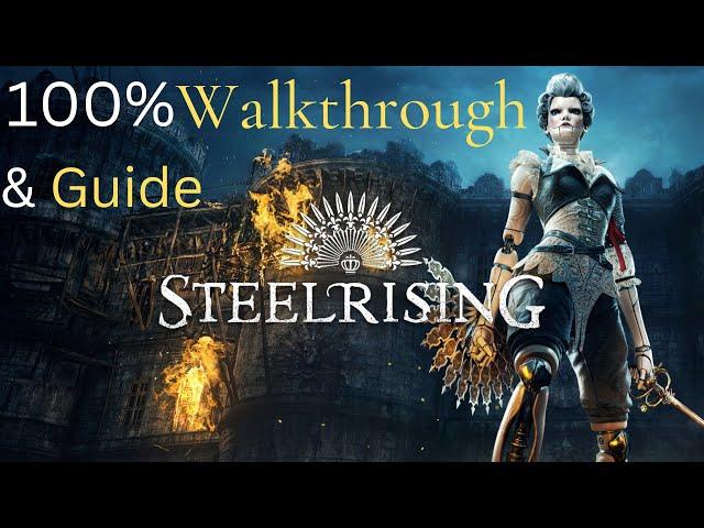 Steelrising 100% Walkthrough (All Trophies & Items) part 1 ps5 gameplay