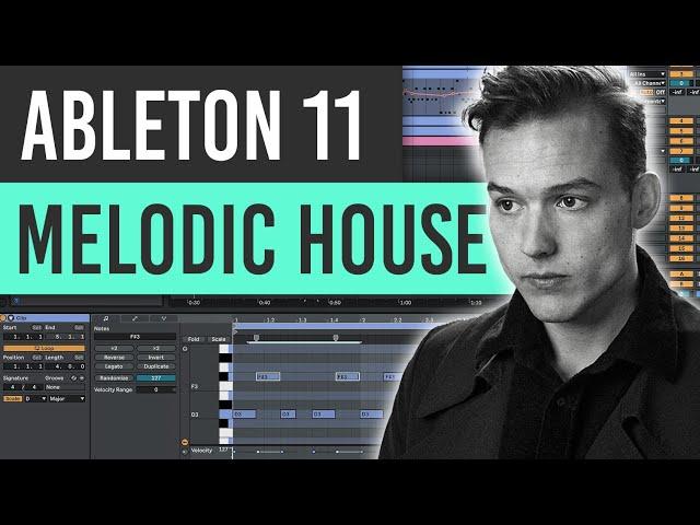 Ableton Live 11 - How To Melodic House [Beginners Tutorial Ben Böhmer]