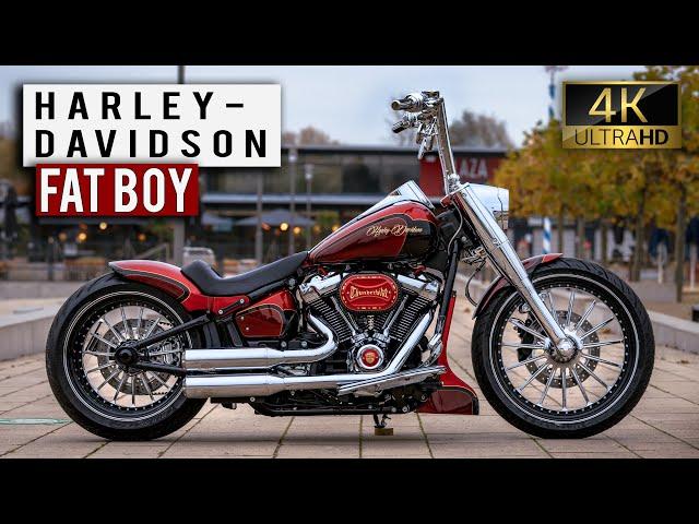 Thunderbike Jay Jay's Classic  - customized Harley-Davidson Fat Boy. 4k