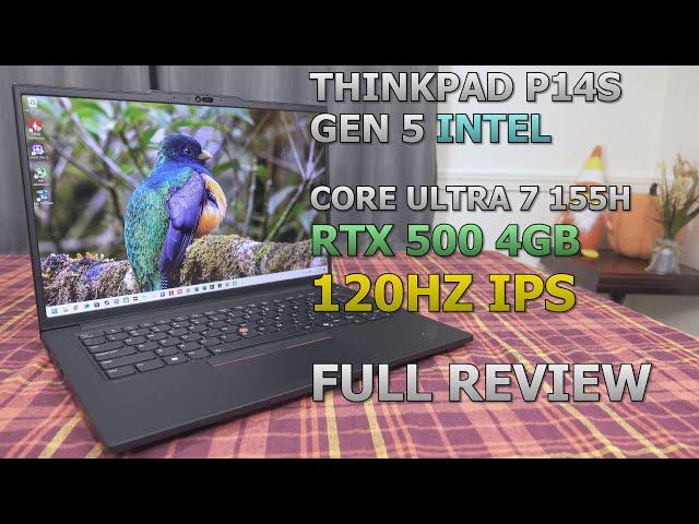 ThinkPad P14s Gen 5 Intel Review (RTX 500) | Slap Tech