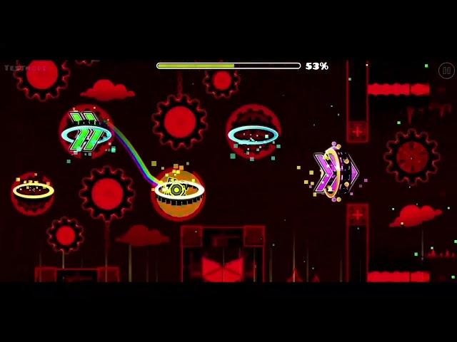 Bloodbath (52% - 72%) (On Mobile) | Geometry Dash