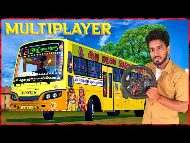 LIVE TNSTC BUS DRIVING - ETS 2 IN LOGITECH G29 | Sprinter Gaming