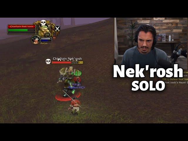 I TRIED TO SOLO NEK'ROSH ON CLASSIC HARDCORE!