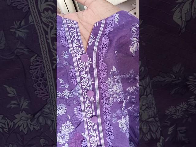 V Placket Neck Design Cutting And Stitching / #shorts #shortsfeed