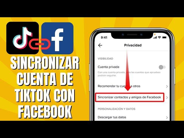 Cómo SINCRONIZAR Mi Cuenta De TIKTOK Con FACEBOOK | Vincular FACEBOOK Con TIKTOK