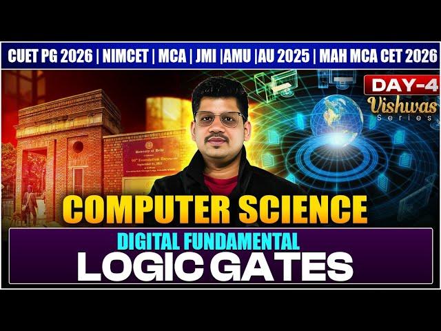 CUET PG 2026 Computer Science | AU | NIMCET |JMI | MH MCA CET 2026 | Digital Fundamental