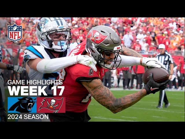 Carolina Panthers vs. Tampa Bay Buccaneers Game Highlights | 2024 Week 17