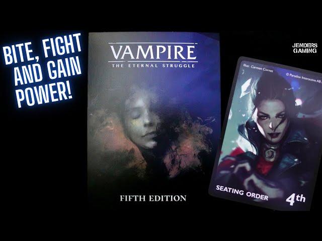 How to play: Vampire - The Eternal Struggle