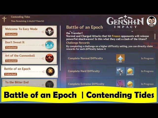 Contending Tides - Battle of an Epoch | Defeating Ruin Guards | Genshin Impact