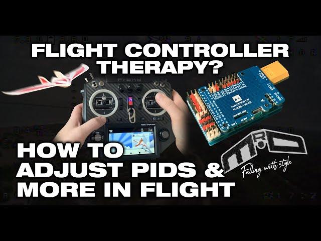 How to adjust iNav PIDs and more in flight!