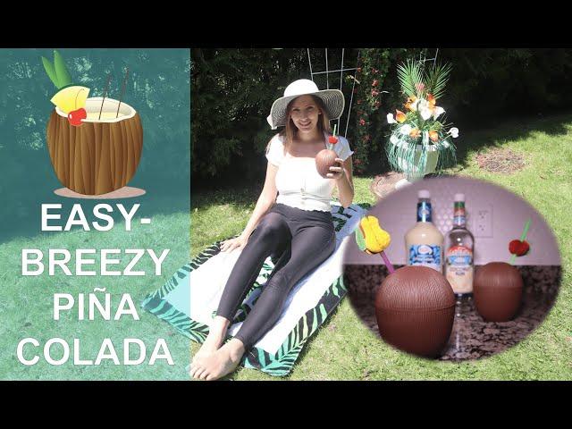 How to Make a Piña Colada (The Easy Way) | Blonde In The Air