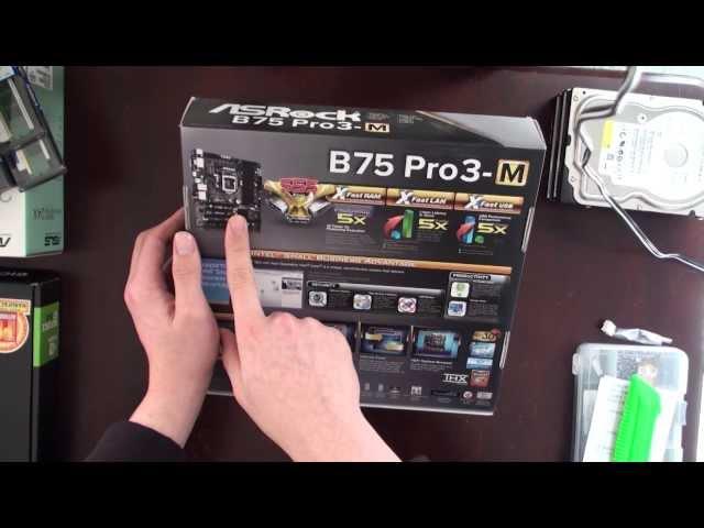 Asrock B75 Pro3-M Unboxing: CPU Modder