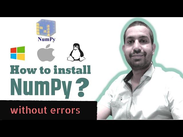 Install Numpy Python 3.9/3.10- How to install Numpy -Python 3.7/3.8  [QUICKLY WITHOUT ERRORS]