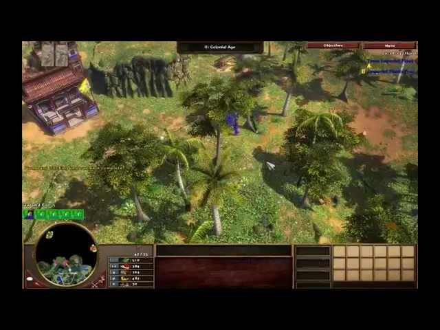 A Rescue in the Wilderness - China M4 - Hard Walkthrough - Age of Empires III Asian Dynasties