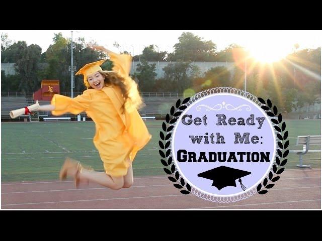 Getting Ready | Graduation Hair, Makeup, & Outfit!