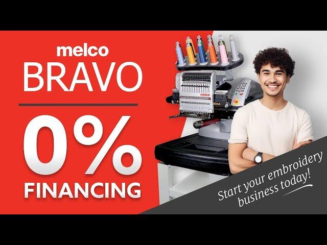 0% Financing on Melco BRAVO