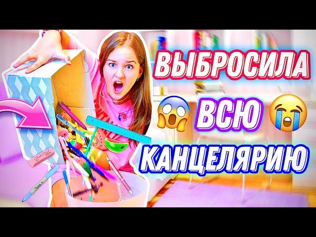 ВЫБРОСИЛА ВСЮ КАНЦЕЛЯРИЮ