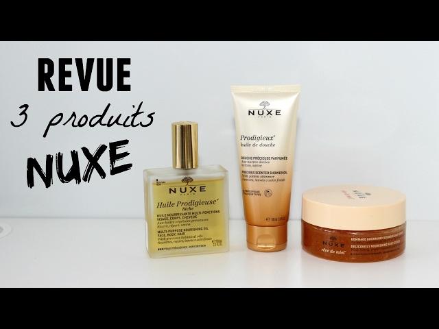 Moment détente avec 3 produits Nuxe