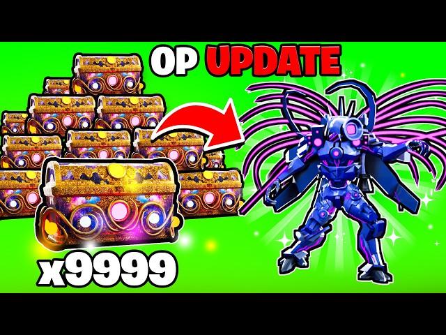 I Opened 9,999 GALAXY CRATES And Got ??? UPDATE (Skibidi Tower Defense)