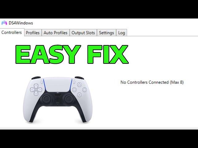 (NEW METHOD 2025) Fix DS4Windows Not Detecting Controller