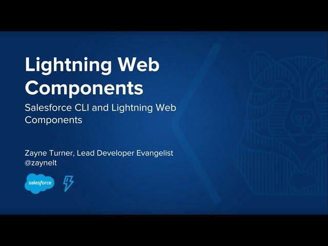 Lightning Web Components: The Salesforce CLI and Lightning Web Components