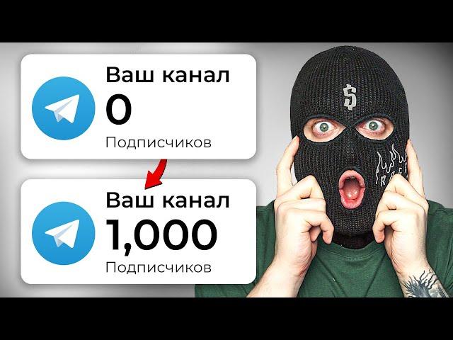 Как Раскрутить Телеграм Канал до 1,000 Подписчиков с Нуля?