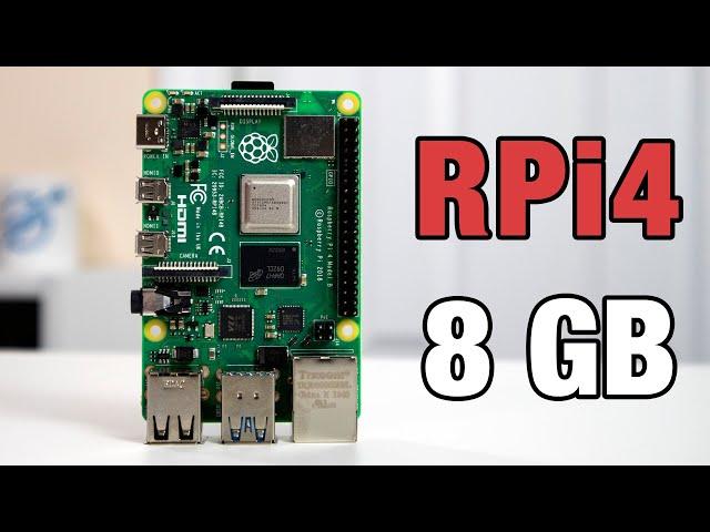 Raspberry Pi 4 8GB Ram First Look