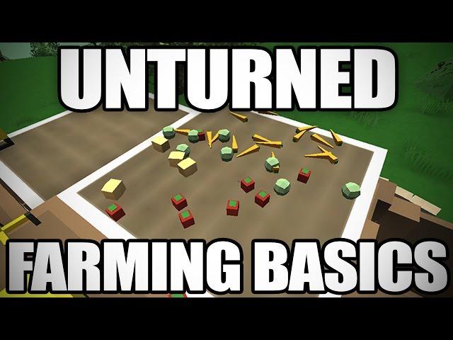 Unturned: How to Farm Vegetables (Survive FOREVER)