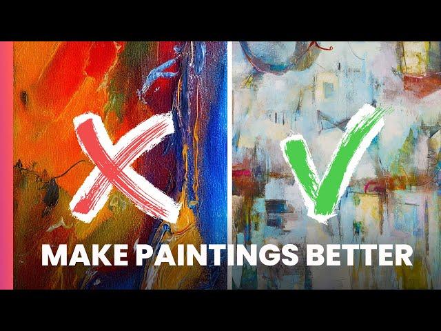 Master the 7 Elements of Art - Live Abstract Painting