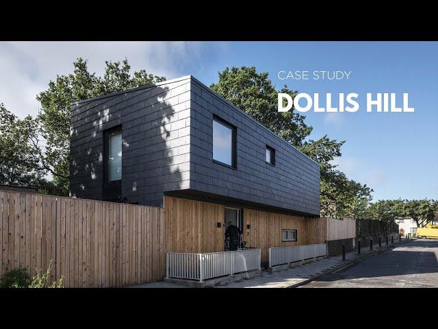 CUPACLAD 201 Vanguard on display at Dollis Hill - Sustainable architecture: natural slate