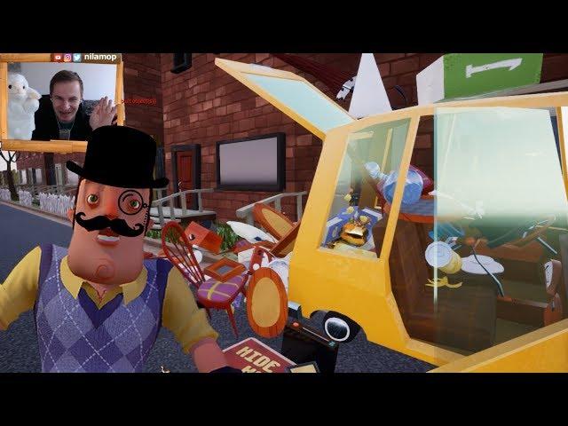 №994: ОГРАБЛЕНИЕ СОСЕДА ПО АНГЛИЙСКИ В ПРИВЕТ СОСЕД МОД КИТ(Hello Neighbor Mod Kit)